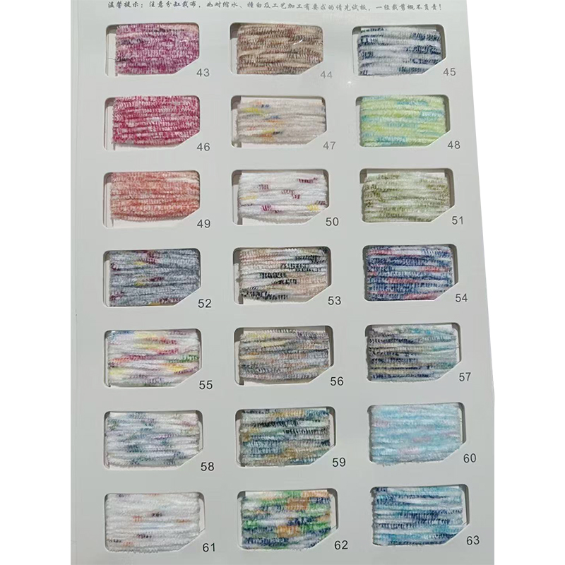 Full Matte Polyester Chenille Sợi Full Matte Polyester Chenille Sợi